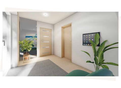 Vizualizace Apartmány